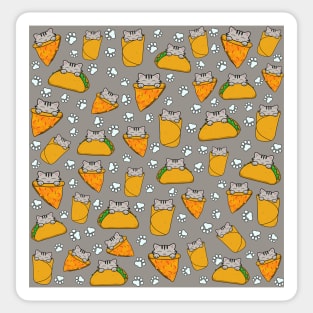 Junk food pattern Sticker